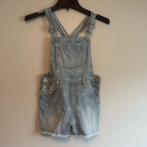 Cat & Jack star pattern overalls, size 8